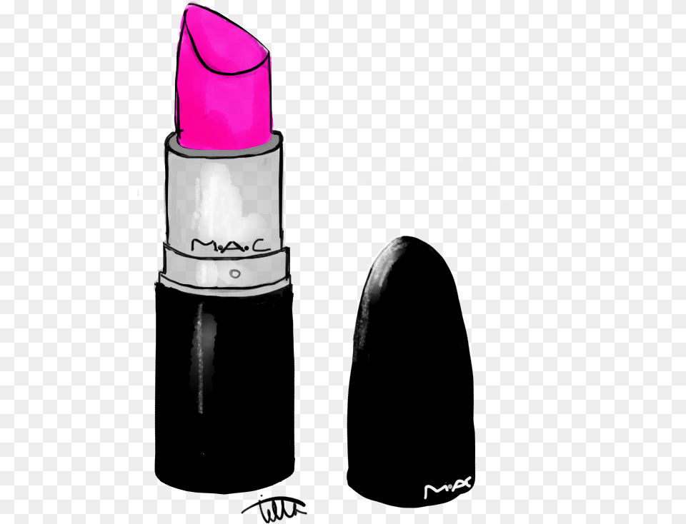 Mac Lipstick Illustration, Cosmetics, Bottle, Shaker Png Image