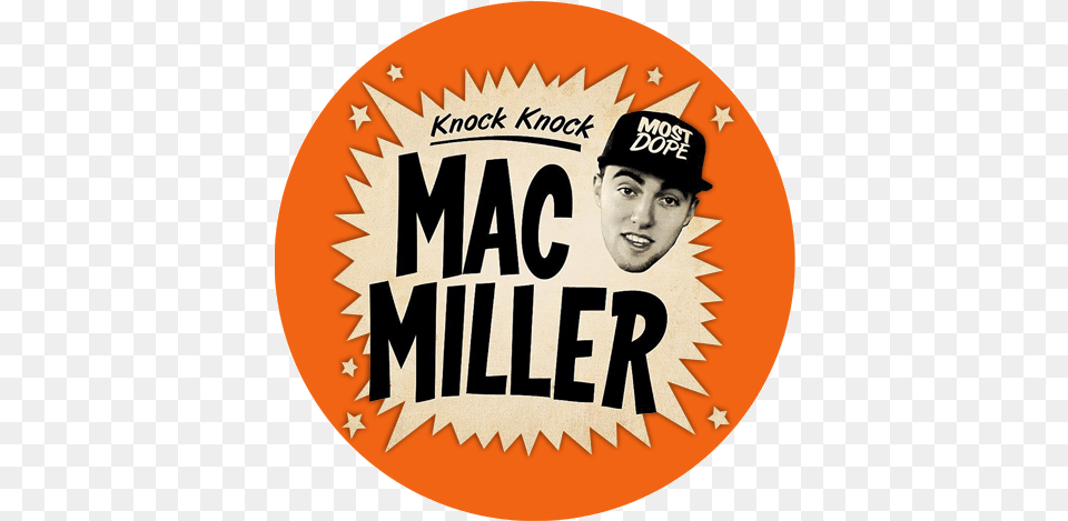 Mac Miller Album Artwork, Symbol, Photography, Logo, Hat Free Png Download