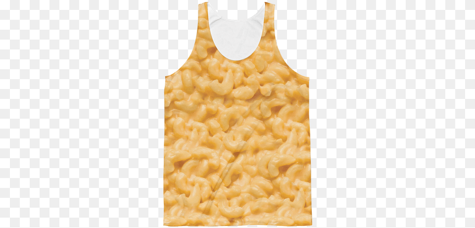 Mac N Cheese All Over Tank Top Macaroni And Cheese, Food, Mac And Cheese Free Transparent Png