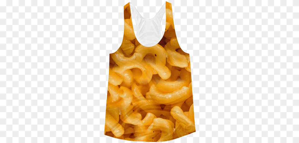 Mac N Cheese All Over Tank Top Macaroni And Cheese, Food, Pasta Png