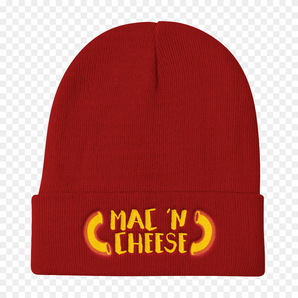 Mac N Cheese Beanie Mac N Cheese Stocking Hats, Cap, Clothing, Hat, Accessories Free Png Download