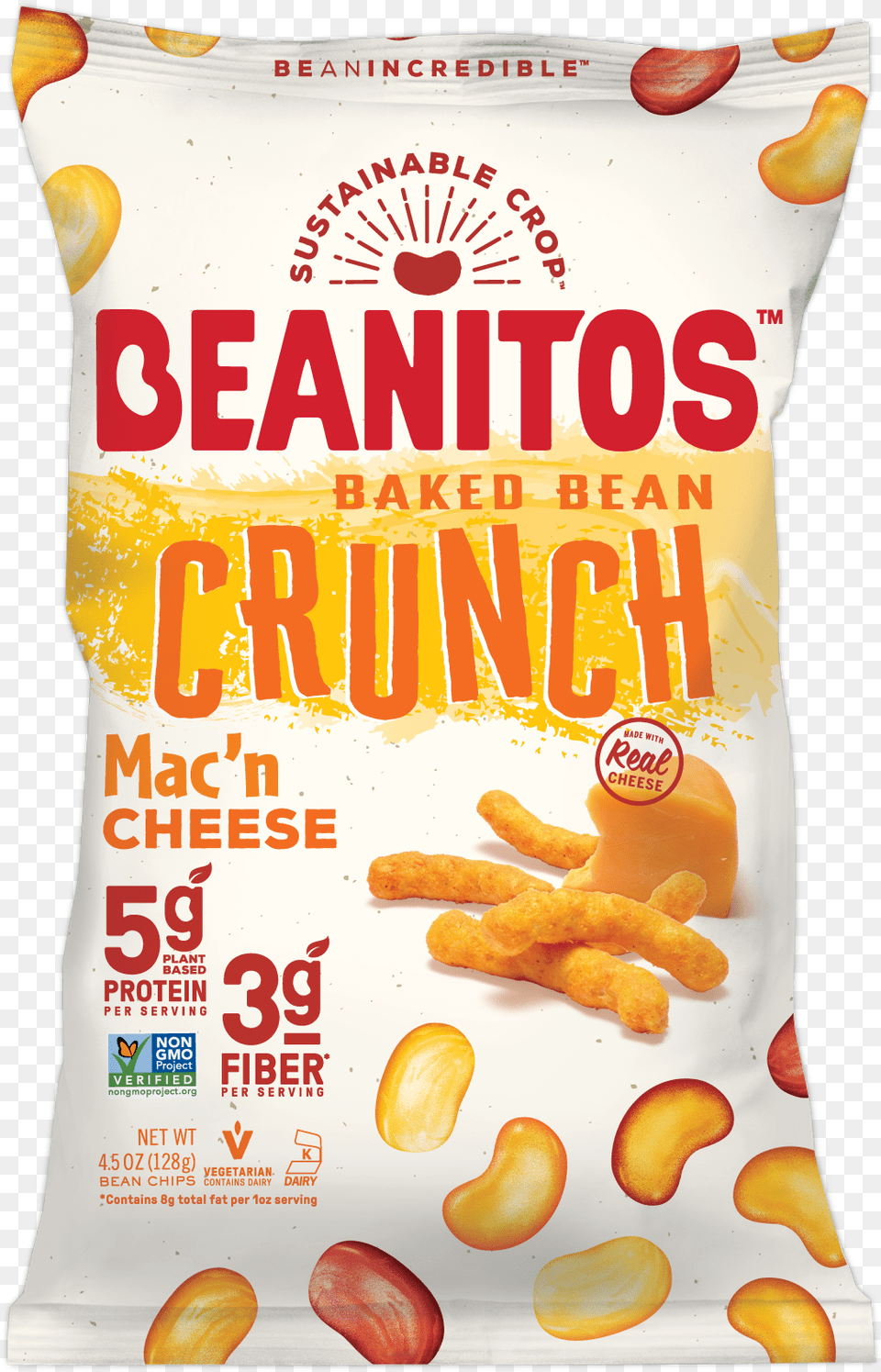Mac N Cheese Crunch Baked Bean Chips Junk Food, Snack, Fruit, Pear, Plant Free Png