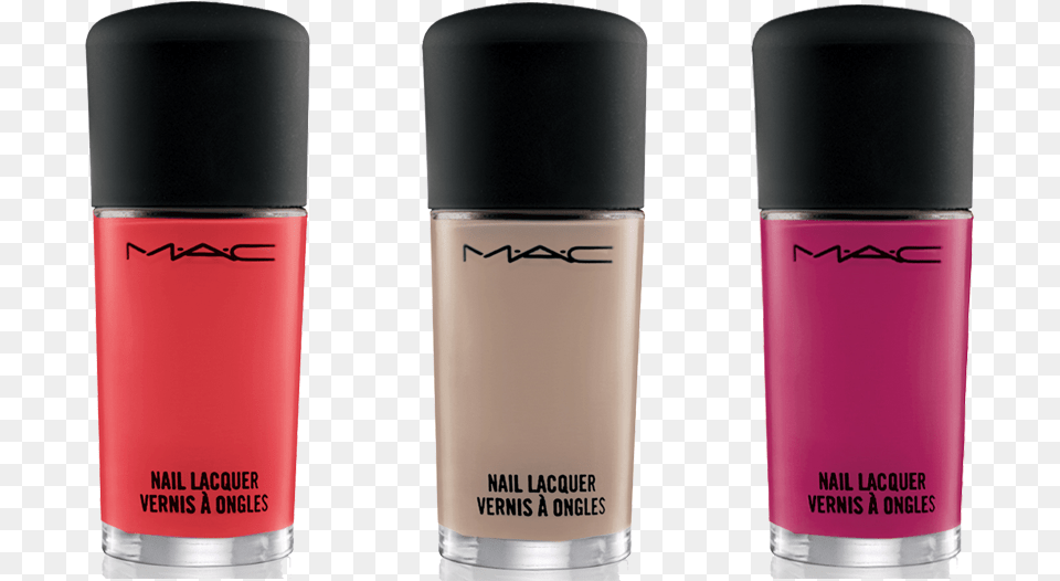 Mac Nail Polish, Cosmetics, Bottle, Perfume, Lipstick Png Image
