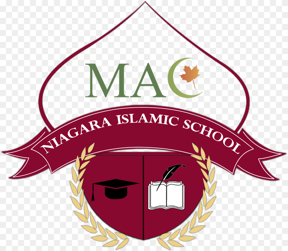 Mac Niagara Islamic School Mac Niagara Islamic School Islamic School Logo Design, Emblem, Symbol, Badge, Face Png