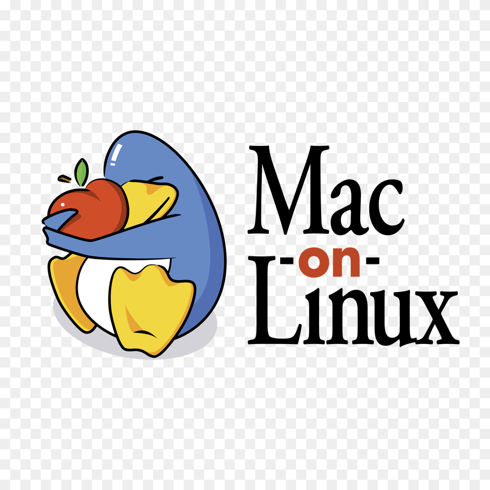 Mac On Linux Logo Vector, Cartoon Free Transparent Png