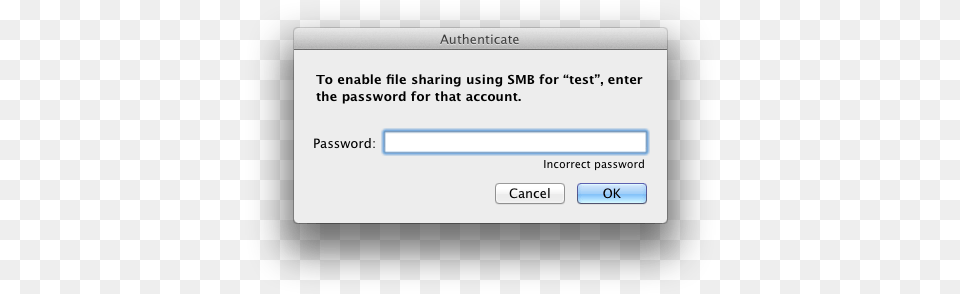 Mac Osx Smb Incorrect Password Mac Don T Show Again, Text, Page Free Transparent Png