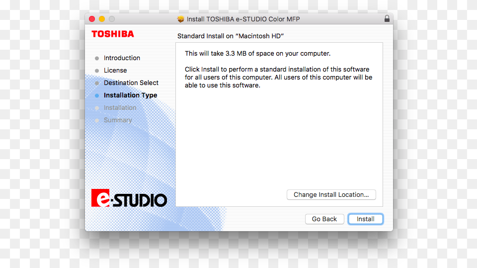 Mac Print Toshibainstall 1 Toshiba E Studio, File, Text, Webpage Png
