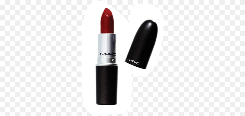 Mac Red Makeup Lipstick Clothing Clothes Vintage Gloss, Cosmetics Free Png Download