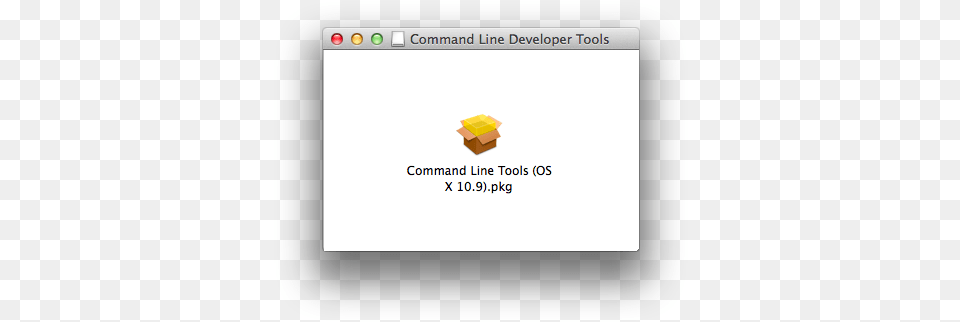 Mac Xcode Command Line Tools Installation Instructions Package Icon, File, Blackboard, Text Png Image