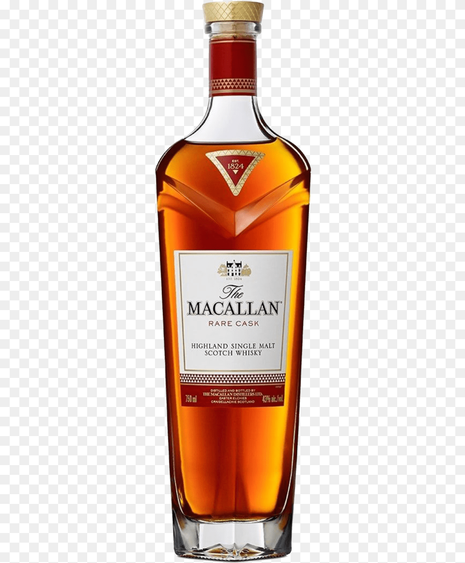 Macallan Rare Cask Single Malt Scotch Whisky, Alcohol, Beverage, Liquor, Beer Free Transparent Png
