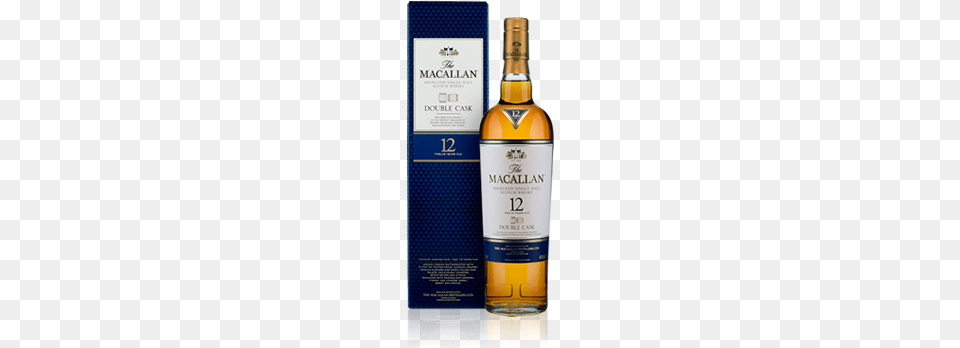 Macallan Single Malt Scotch Double Cask 12 Year Macallan Double Cask, Alcohol, Beverage, Liquor, Whisky Free Png
