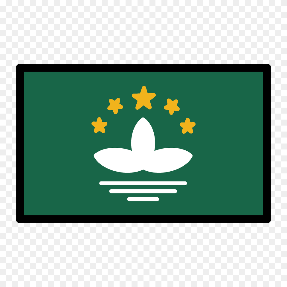 Macao Sar China Flag Emoji Clipart, Symbol Free Transparent Png