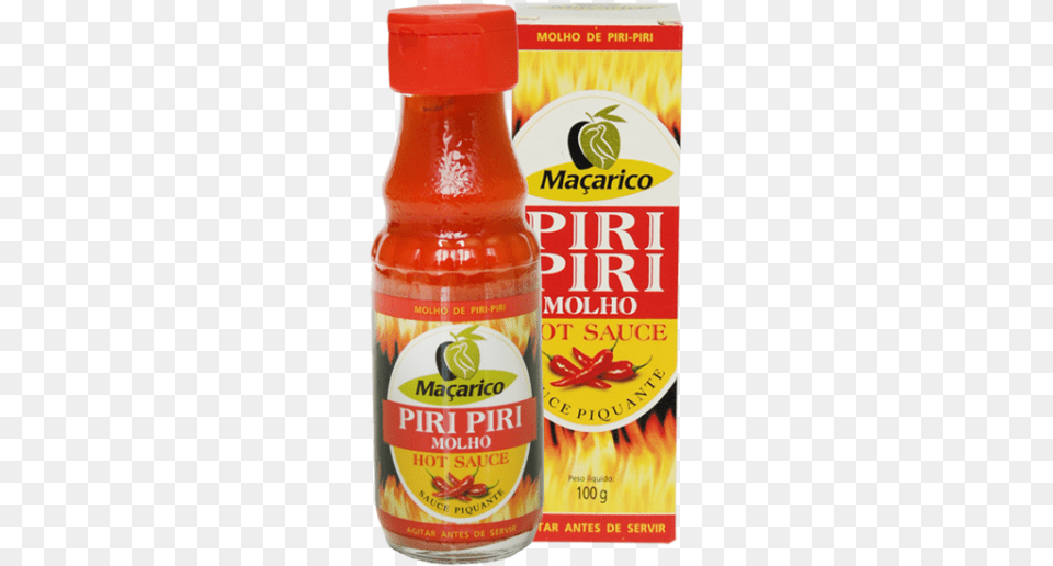 Macarico Piri Piri Molho Hot Sauce 100g35oz Single, Food, Ketchup Png