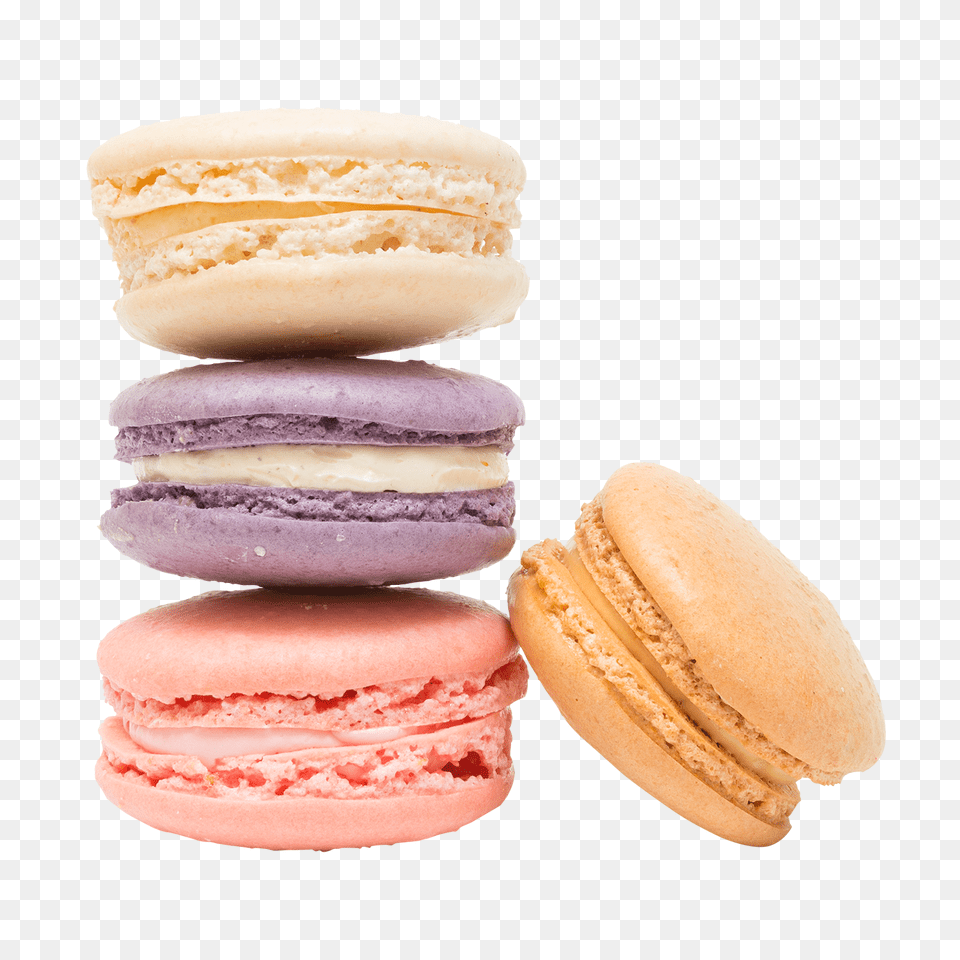 Macaron, Burger, Food, Sweets, Bread Png Image