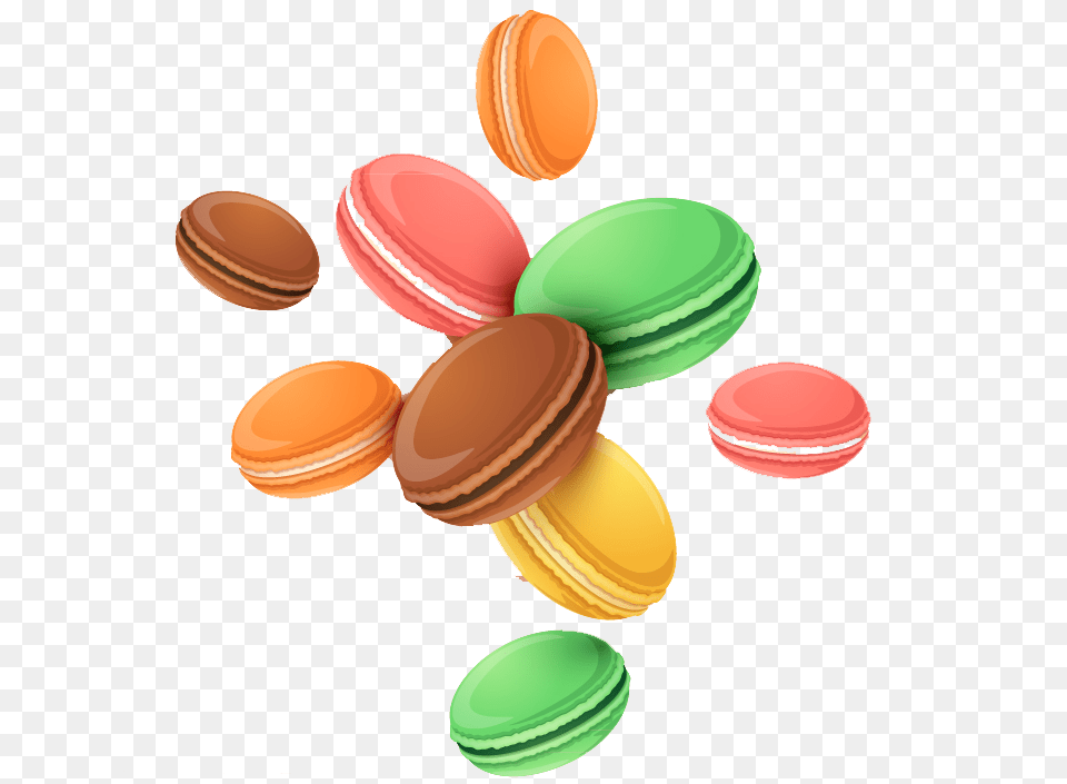 Macaron, Food, Sweets, Ball, Cricket Free Png