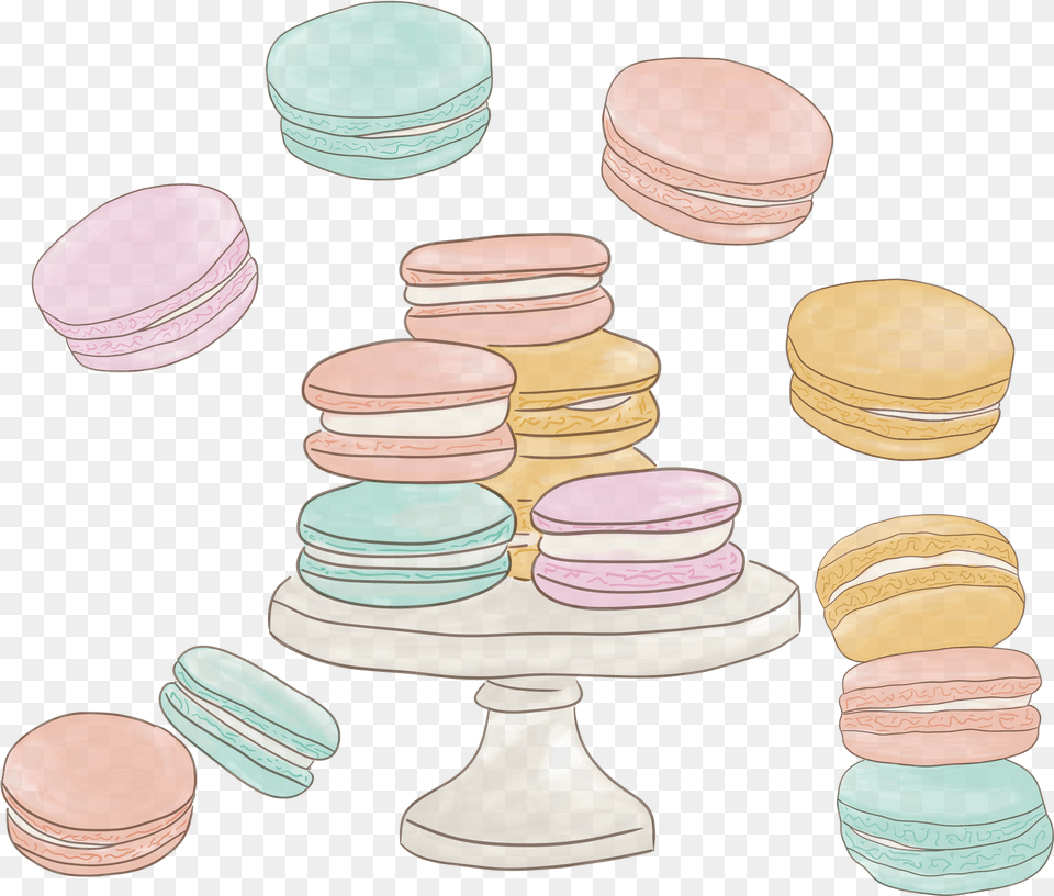 Macaron Surround Macaroon, Food, Sweets, Chess, Game Free Transparent Png