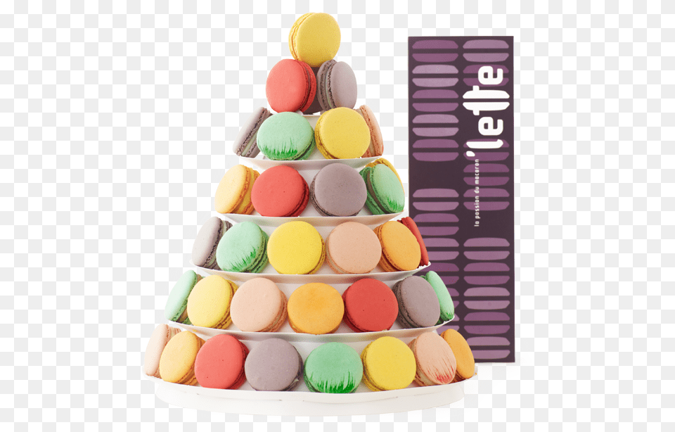 Macaron Tower Lette Macarons, Food, Sweets Free Transparent Png