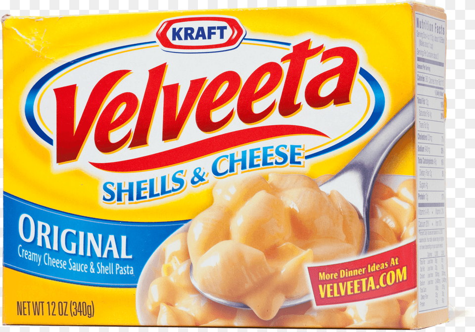 Macaroni And Cheese Velveeta Shells And Cheese, Food, Snack, Cutlery, Can Free Transparent Png