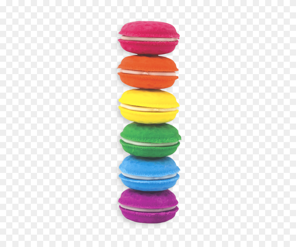 Macarons Vanilla Scented Erasers, Food, Sweets Png