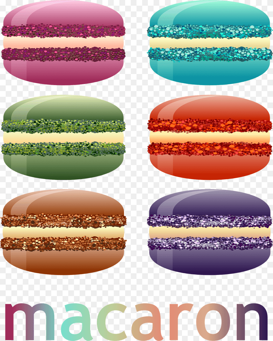 Macaroons Clipart, Food, Sweets Free Png