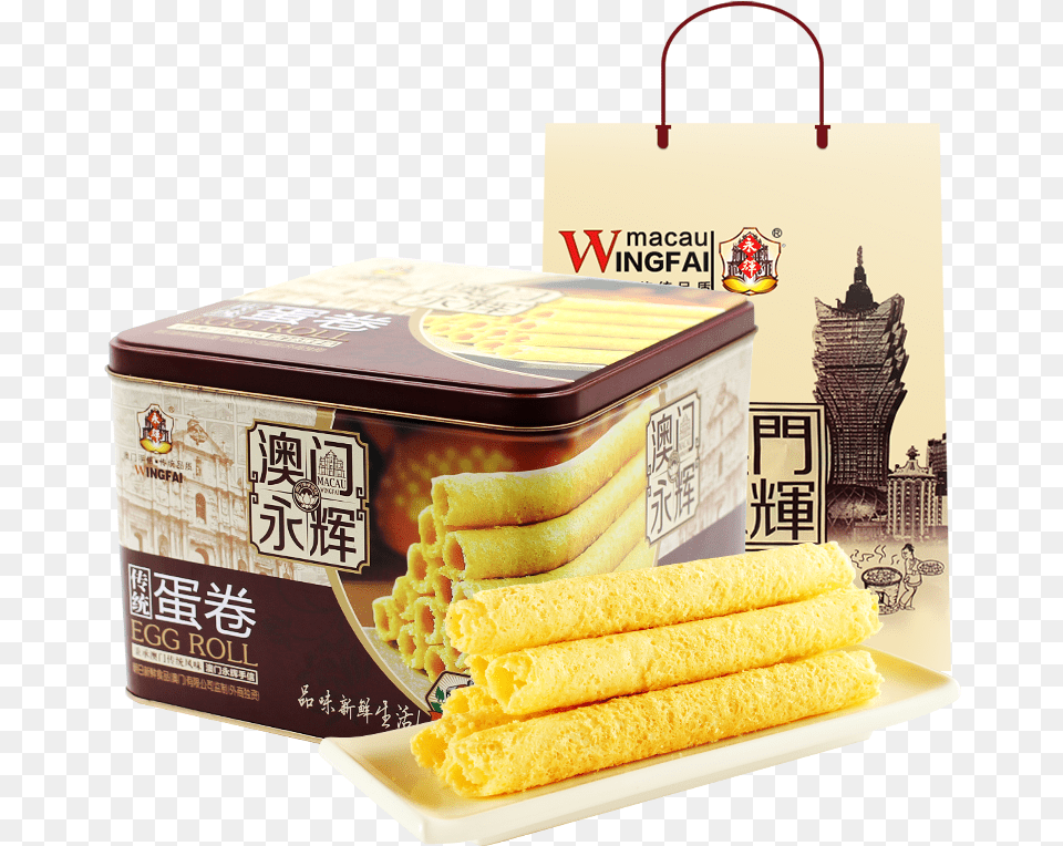 Macau Yonghui Portuguese Style Specialty Hand Letter Biscuit Roll Png Image