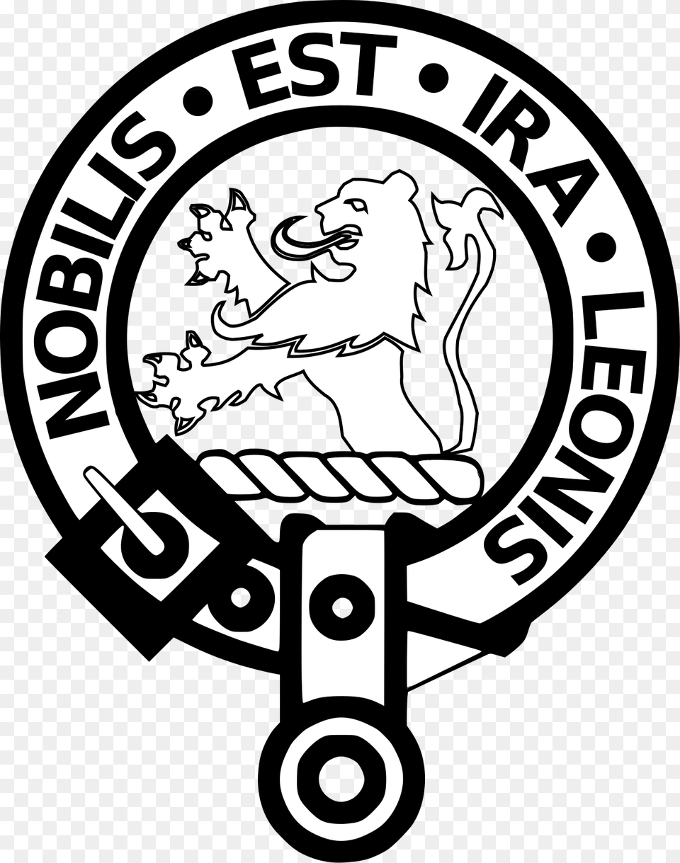 Macaulay Coat Of Arms, Logo, Stencil, Emblem, Symbol Free Transparent Png