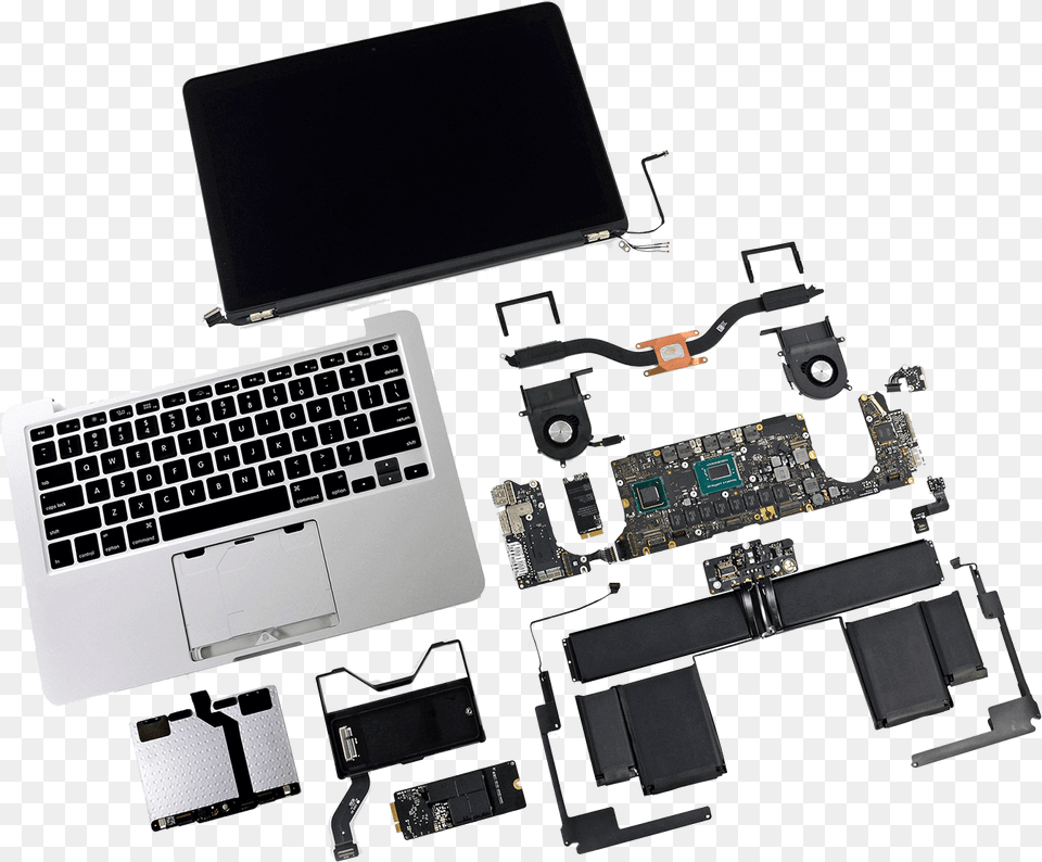 Macbook 2013 Teardown Macbook Pro 15 2016 Battery, Computer Hardware, Electronics, Hardware, Computer Free Transparent Png