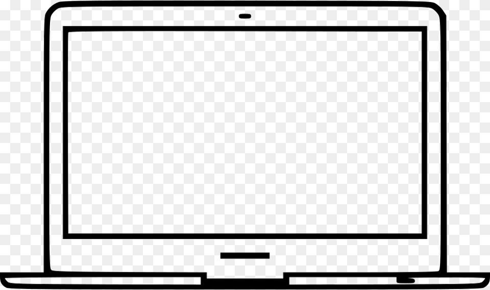Macbook Air Early Svg Icon Download Electronics, Screen, White Board Png