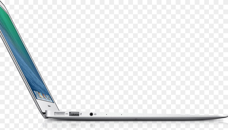 Macbook Air Transparent Background Apple Laptop Side View, Computer, Electronics, Pc, Screen Png