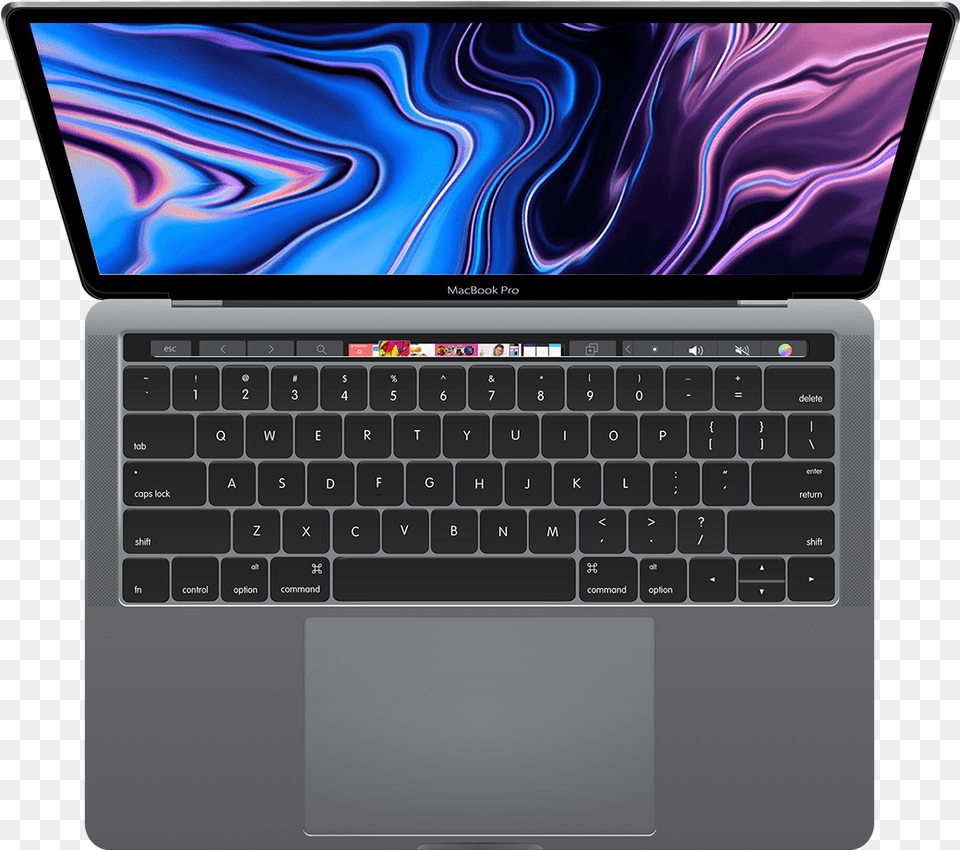Macbook Pro 2017 Touch Bar, Computer, Computer Hardware, Computer Keyboard, Electronics Png Image