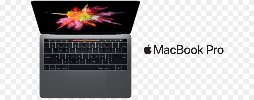 Macbook Pro With Touch Bar Flat Panel Display, Computer, Electronics, Laptop, Pc Free Png Download