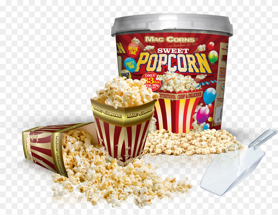 Maccorns Popcorn, Food, Snack, Cream, Dessert Free Transparent Png