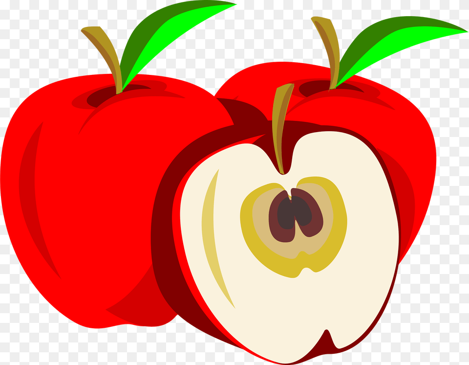 Mace Clipart, Apple, Food, Fruit, Plant Free Png