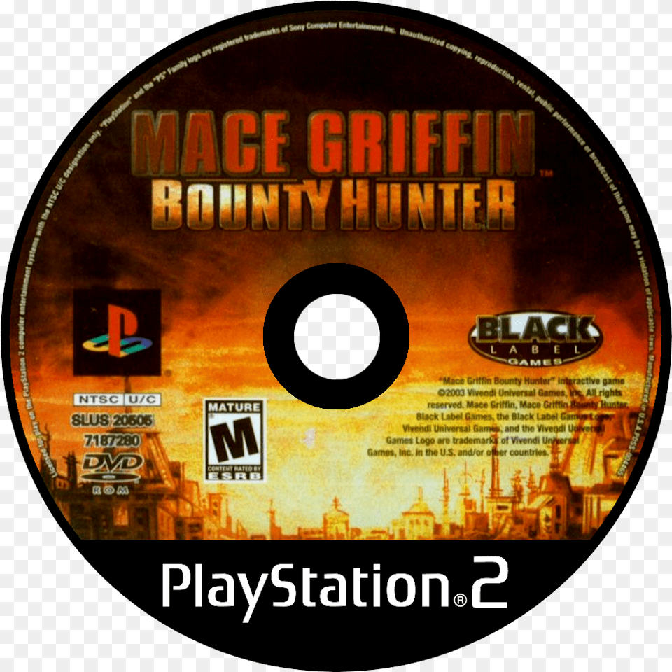 Mace Griffin Bounty Hunter Details Launchbox Games Database Optical Disc, Disk, Dvd Png Image