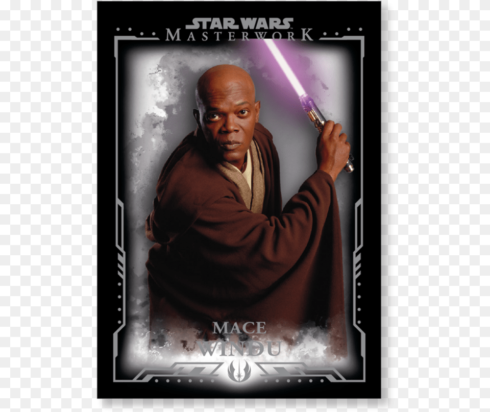 Mace Windu, Person, Photography, Head, Face Free Png Download