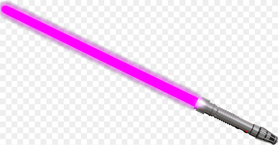 Mace Windu Lightsaber By Phantomcameron Transparent Background Light Saber, Sword, Weapon, Baton, Stick Png