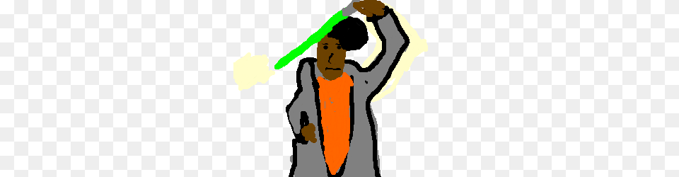 Mace Windu Shaving His Head, Person, People, Adult, Man Free Transparent Png