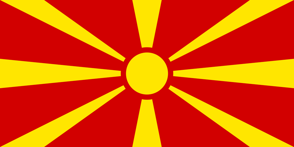 Macedonia Flag Clipart, Lighting, Nature, Outdoors Png Image
