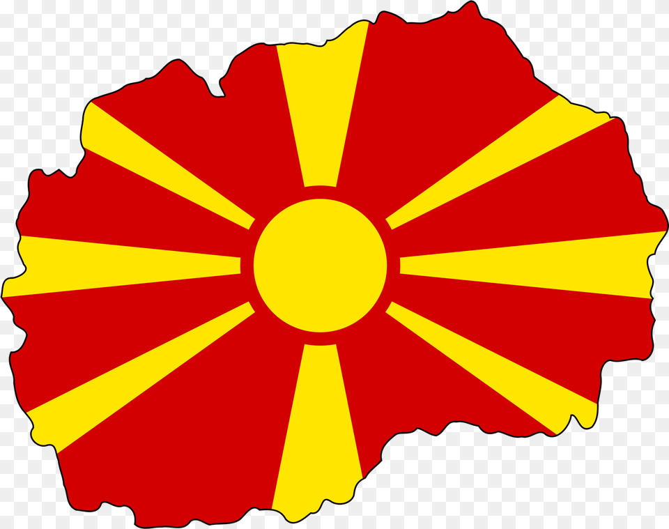 Macedonia Flag Shape, Dynamite, Weapon, Flower, Plant Png Image