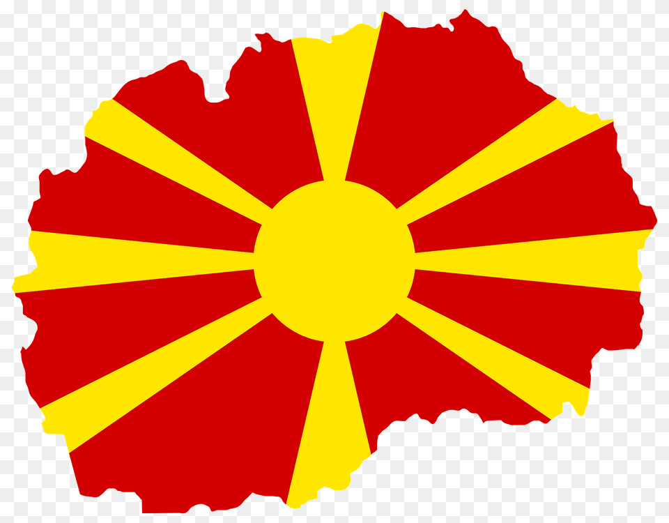 Macedonia Map Flag Clipart, Flower, Plant, Dynamite, Weapon Free Png