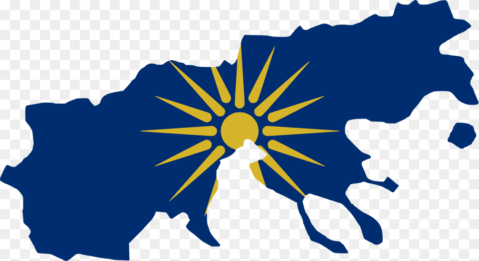 Macedonia Map With Greek Flag, Outdoors, Person, Adult, Art Png