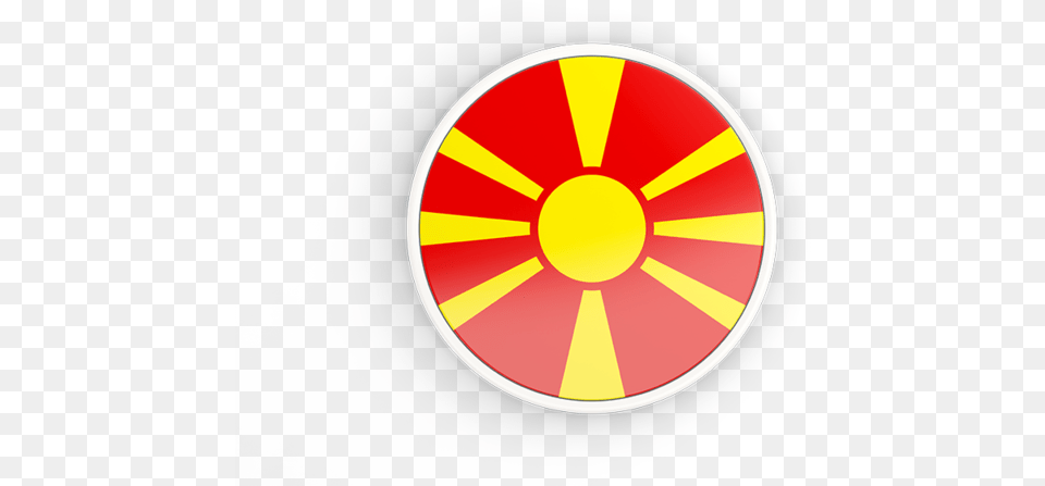 Macedonian Flag, Disk Png