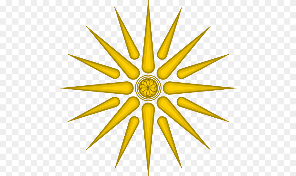 Macedonian Sun, Pattern Free Png