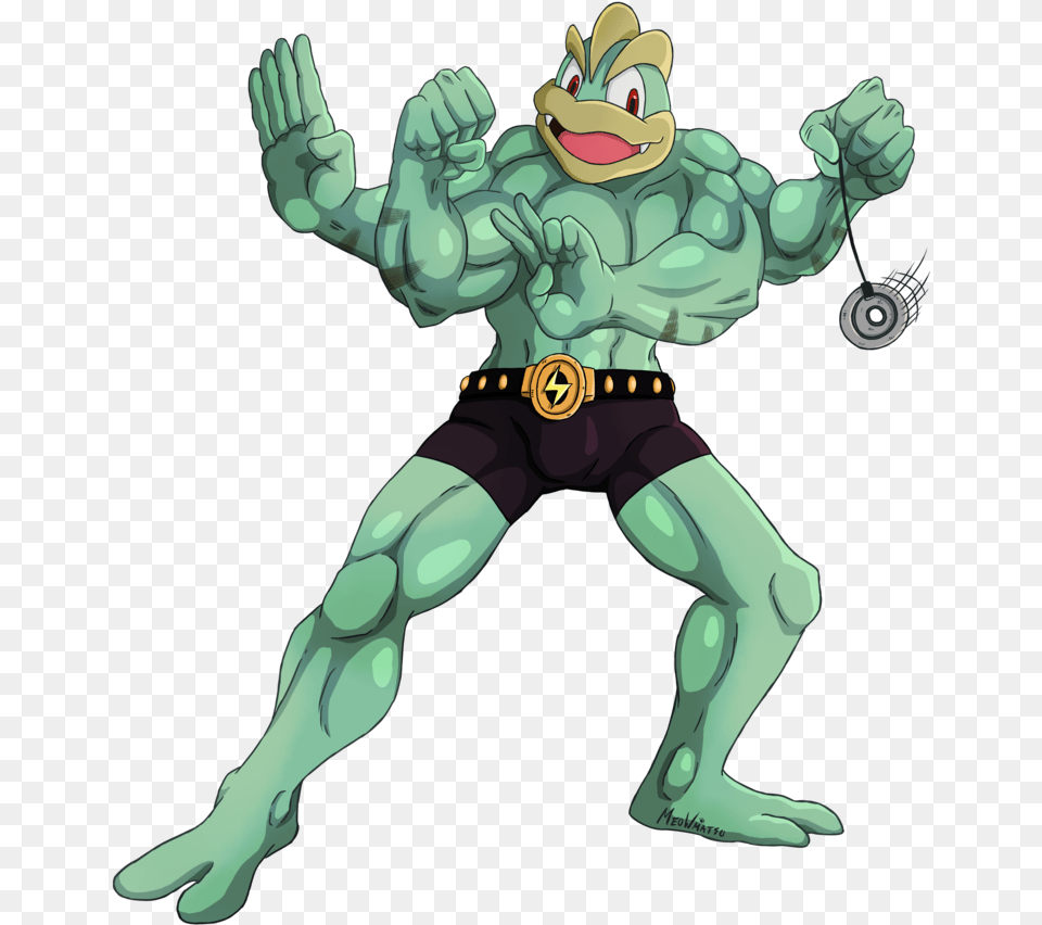 Machamp Cartoon, Baby, Person Png Image