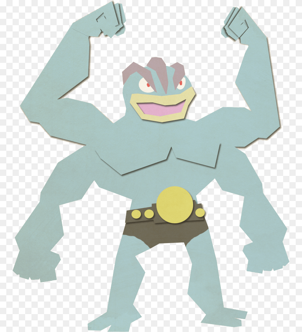 Machamp Illustration, Baby, Person, Art Png Image