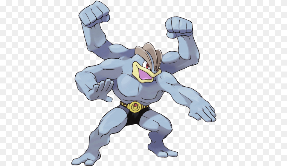 Machamp Pokemon, Book, Comics, Publication, Baby Free Png Download