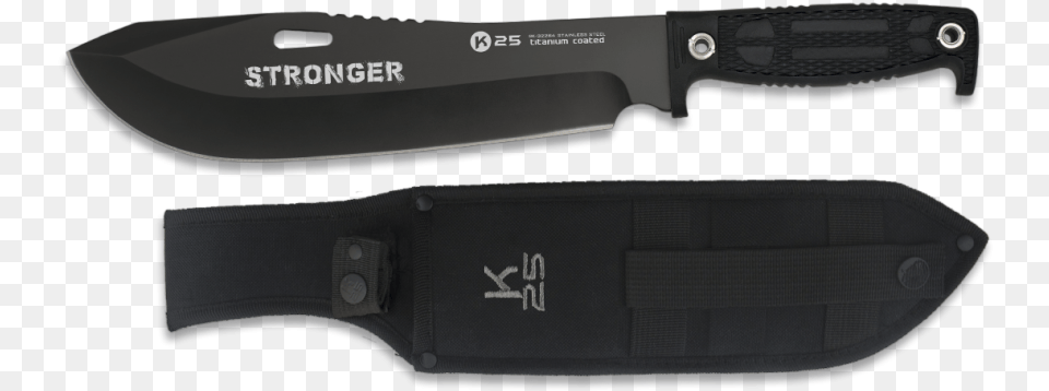 Machete K25 Stronger Blade 25cm Machete K25 Stronger, Dagger, Knife, Weapon Free Transparent Png