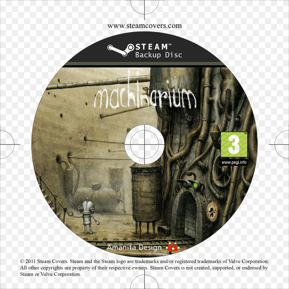 Machinarium File Machinarium Making, Disk, Dvd Png