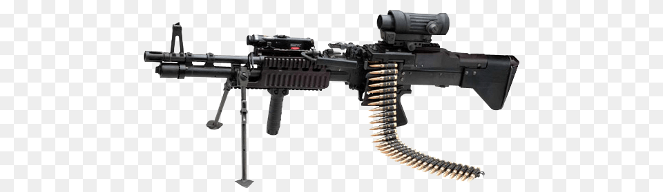 Machine Gun, Firearm, Machine Gun, Rifle, Weapon Free Png Download