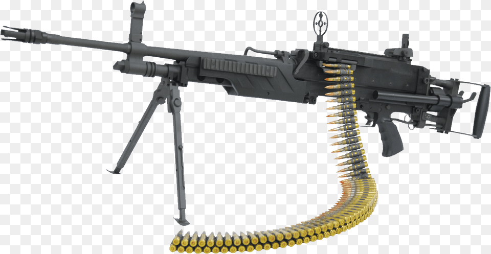 Machine Gun, Machine Gun, Weapon, Firearm, Rifle Free Png